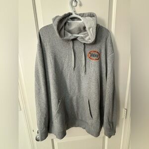 Vans adult sweater pull over hoody size XL gray color Off the wall since 1966